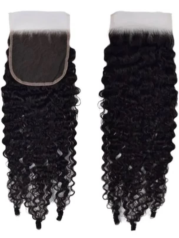 Closure curly 4x4 HD